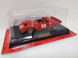 送料300円〜★未開封★ アシェット 公式フェラーリF1コレクション Ferrari 212 E Trento - Bondone 1969 1/43スケール ミニカー