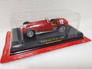 送料220円〜★未開封★ アシェット 公式フェラーリF1コレクション Ferrari 375 F1 1951 Jose Froilan Gonzales 1/43スケール ミニカー