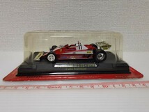 送料220円〜★未開封★ アシェット 公式フェラーリF1コレクション Ferrari 312 T3・1978 Carlos Reutemann 1/43 ※ブリスター色褪せ有_画像2