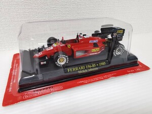 送料300円〜★未開封★ アシェット 公式フェラーリF1コレクション Ferrari 156-85・1985 Michele Alboreto 1/43スケール ミニカー