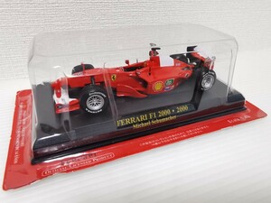 送料220円〜★未開封★ アシェット 公式フェラーリF1コレクション Ferrari F1 2000・2000 Michael Schumacher 1/43スケール ミニカー