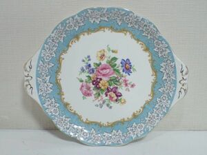 豊F796/8J自〇ロイヤルアルバート エンチャンメント Royal Albert Enchantment プレート 皿 食器〇