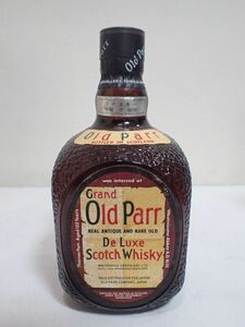 豊F733/８J自〇古酒 未開栓 グランド オールドパー 特級 デラックス スコッチ ウイスキー Grand Old Parr Deluxe 760ml 43%〇