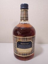 豊F728/８J自〇古酒 未開栓 BURBERRYS 12年 バーバリー ブレンデッド スコッチ ウイスキー 750ml 43%〇_画像4