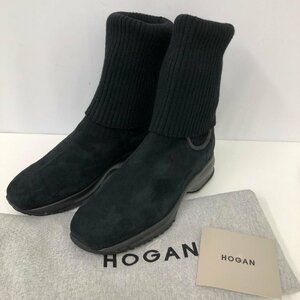 TOD’S トッズ HOGAN ショート ブーツ スウェード レディース 37 ブーツ