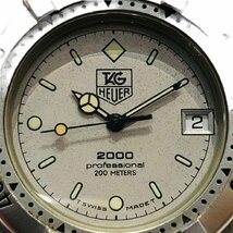 TAG HEUER タグホイヤー QZ 962.213 2000シリーズ プロフェッショナル200M 腕時計 稼働品_画像8