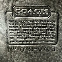 COACH コーチ ビジネスバッグ ブリーフケース 黒 USA ヴィンテージ_画像10