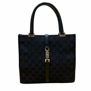 GUCCI グッチ ハンドバッグ 黒 ジャッキー金具 1065