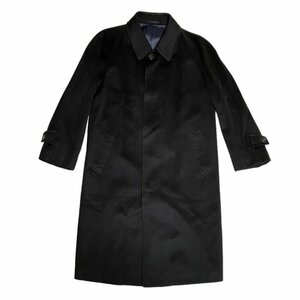 LANVIN ランバン ロングコート カシミヤ100% ブラック メンズ サイズ46 ※ネーム入り アウター