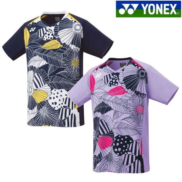 【10503（354）M】YONEX(ヨネックス) メンズゲームシャツ ミストパープル サイズM 新品未使用タグ付 バドミントン テニス　2023モデル