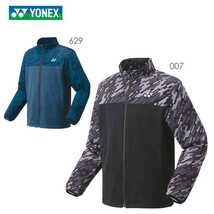 【51033 007 M】YONEX（ヨネックス）ユニニットウォームアップシャツ　ブラック M 新品未使用 バドミントン テニス 冬物_画像1