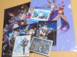 グランブルーファンタジー グラブル フェリ クリアファイル 特典 コースター ブロマイド グラフェス 木札 ウエハース ステッカー シール