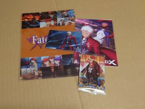 Fate/stay night Heaven's Feel FGO 映画 衛宮士郎 エミヤ 千子村正 特典 クリアファイル ポストカード ウエハース 特別弾 英霊召喚カード