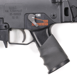 HOGUE グリップスリーブ H&K MP5/UMP45/G36用 ラバー製 フィンガーグルーブ付き 17110 ホーグ