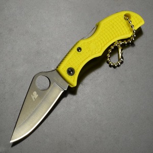 SPYDERCO 折りたたみナイフ LYLP3 てんとう虫 ソルト H1防錆鋼 | Spyderco 折り畳みフォルダー