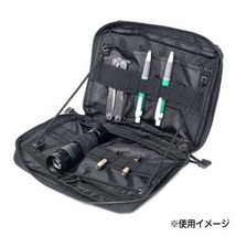 アドミンポーチ MOLLE対応 EDC 多機能収納 ユーティリティ [ ブラック ] ADMINポーチ 多機能ポーチ 収納ポーチ_画像6