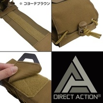 DIRECT ACTION ライフルマグポーチ AK/AR対応 TACリロード・ポーチ 3本収納 [ ペンコットバッドランド ]_画像6