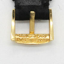 パテックフィリップ　PATEK PHILIPPE　幅16mm　純正ベルト　純正尾錠(Ｋ１８)　ブラック　A03956_画像5