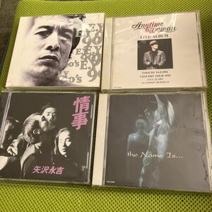 矢沢永吉 ／ E.Y 90’S 、LIVE ALBUM anytime woman 92年、情事　89年、THE NAME IS……94年