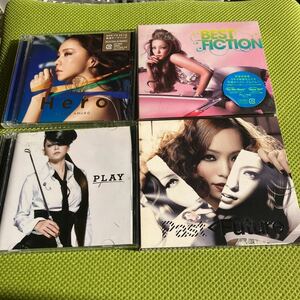 安室奈美恵／Best fiction、HERO、PLAY、PAST FUTURE すべてCD+ DVD
