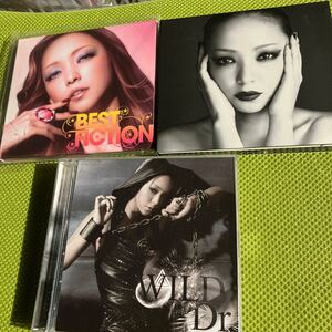 安室奈美恵／ BEST fiction、FEEL CD+ DVD、WILD (シングル)DVD付