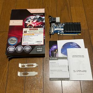 動作品 SAPPHIRE Radeon R5 230 グラフィックボード R5 230 1G DDR3 PCI-E ファンレス HDMI/DVI-D/VGA(UEFI)