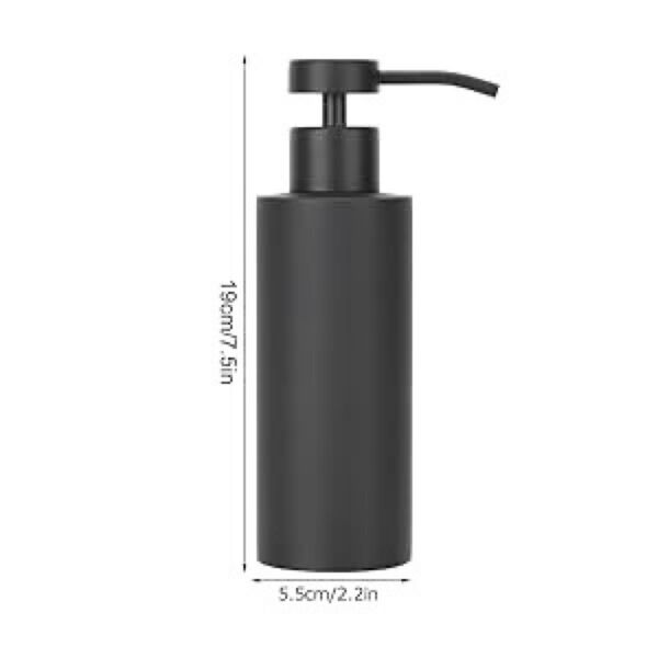 ハンドソープ シャンプー ディスペンサー 200ml 多機能 ステンレス鋼