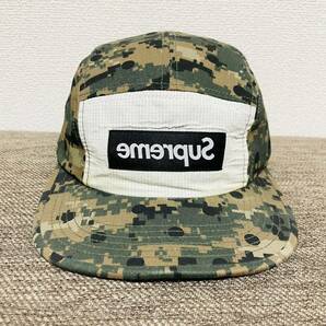 Supreme Comme des Garcons SHIRT Camp Cap Olive Camo Free 13ss 2013年 オリーブカモ コムデギャルソン キャンプ キャップ ボックスロゴの画像1