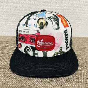 Supreme Blood Lust Mesh Back 5-Panel Cap Black Free 19ss 2019年 黒 ブラック ブロード ラスト メッシュ バック 5パネル キャップ