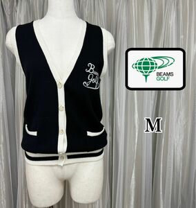 BEAMS GOLF ビームスゴルフ ニットベスト レディース M