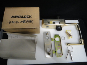 ●USED美品 MIWA 美和ロック 玄関錠