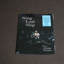 新品 即決 スティング ザ・ラスト・シップ ライヴ・アット・ザ・パブリック・シアター Sting The Last Ship Blu-ray_画像2
