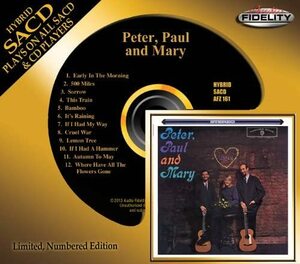 新品 即決 Audio Fidelity SACD ピーター・ポール＆マリー Peter Paul and Mary オーディオ・フィデリティ