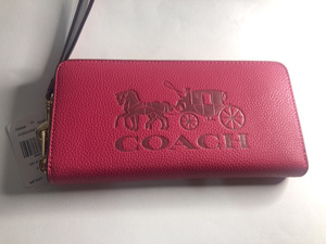 [新品未使用]COACH コーチ　財布　c5889 カラー　ピンク