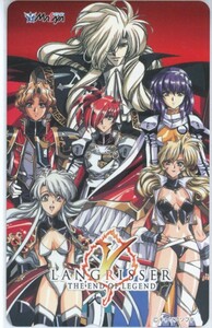 [E43/1]LANGRISSER ラングリッサー テレカ/うるし原智志/キャリアソフト