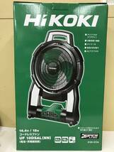 【中古品】★HiKOKI(旧日立工機) 14.4V 18V共用 コードレスファン 充電式 UF18DSAL(NN)本体のみ　IT0PLOL2NAXO_画像1