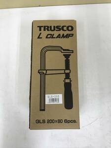 【未使用】TRUSCO(トラスコ) Lクランプ軽量型 最大口開200mmX深さ80mm GLS200　IT5V3JITJ022