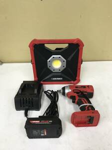 [ secondhand goods ]AP impact wrench + working light WL769+ lithium ion battery + exclusive use charger IT7I3LGJA5VJ