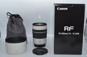 232057★ほぼ新品★キャノン RF 70-200/4L IS USM 元箱