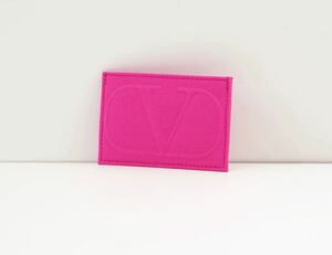  free shipping hard-to-find Novelty - regular Novelty Valentino VALENTINO pouch pink card-case card-case card inserting 