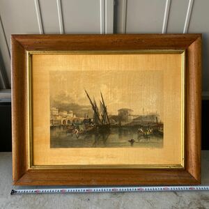  landscape painting? drawn by W leitch Engraved J.T.Willm ore.