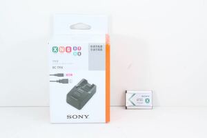 【新品未開封♪]SONY BC-TRX新品充電器/おまけ別売NP-BX1使用2回バッテリー付♪ ★