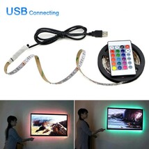 LEDテープライト 4m 16色 リモコン・電池付き 間接照明 おしゃれ USB_画像2