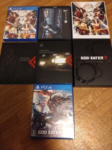 PS4 ゴッドイーター 3 リザレクション クロスプレイパック 限定版2本 God Eater Resurrection Cross play pack 3 Collector's Edition