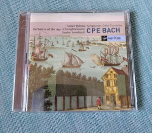 CPEバッハ　交響曲＆チェロ協奏曲　CD2枚