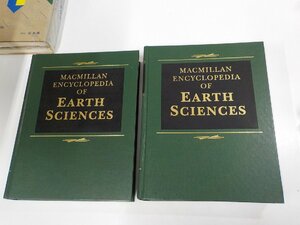 set646◆Macmillan Encyclopedia of Earth Sciences Macmillan Library Reference セット シミ・汚れ有/地球科学/百科事典♪