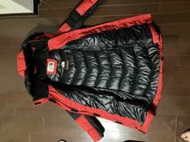 THE NORTH FACE ノースフェイス 80 W'S AK DOWN JACKET PREMIUM GOOSE DOWN フード ファー付 マイクロチェック ダウンジャケット コート_画像2