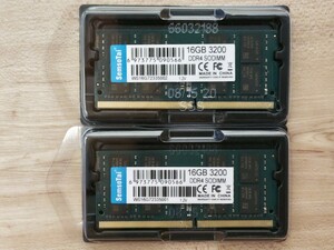 【コスパ高】32GB(16GBx2) DDR4 PC4-25600 新品未使用エラー無し 