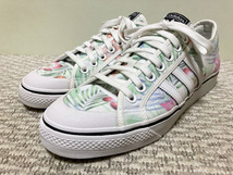 ♪着用少 2019年製 adidas NIZZA DB3415 Flower Design アディダス ニッツァ ローカット 花柄 US10.0(28.0cm)♪_画像1