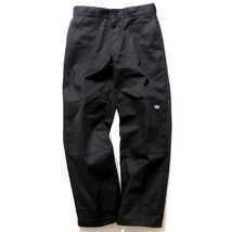 新品未使用 ディッキーズ USモデル ダブルニー ワークパンツ ブラック ルーズフィット チノパン Dickies 85283 BK W33×L30_画像7